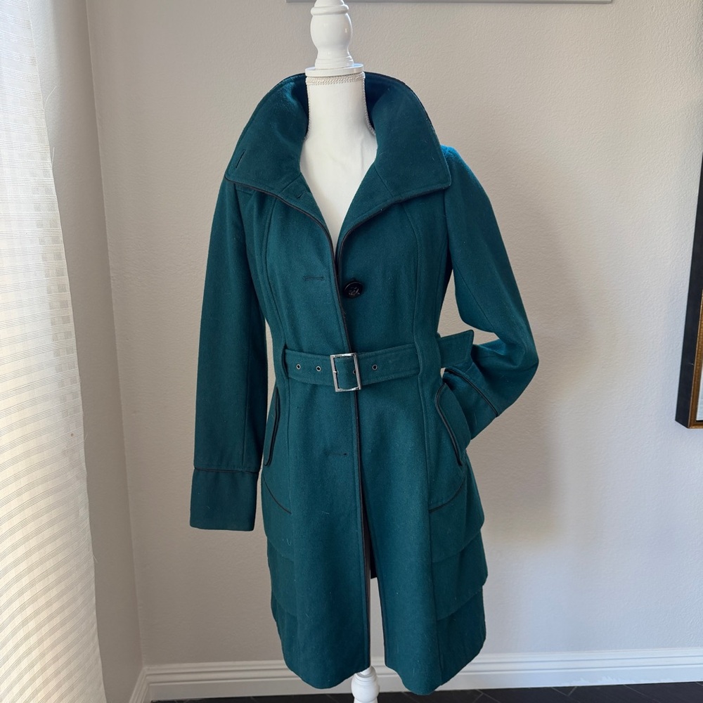 Steve Madden Teal Trench Coat